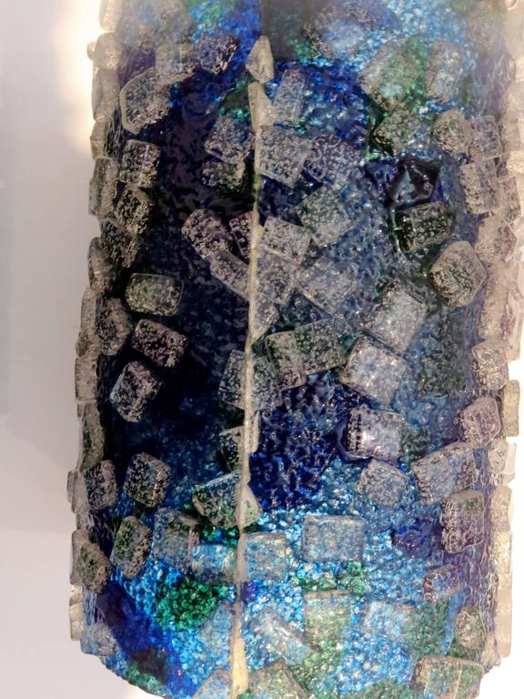 Striking Rock Candy Lucite Resin Pendant Lamps California Design For