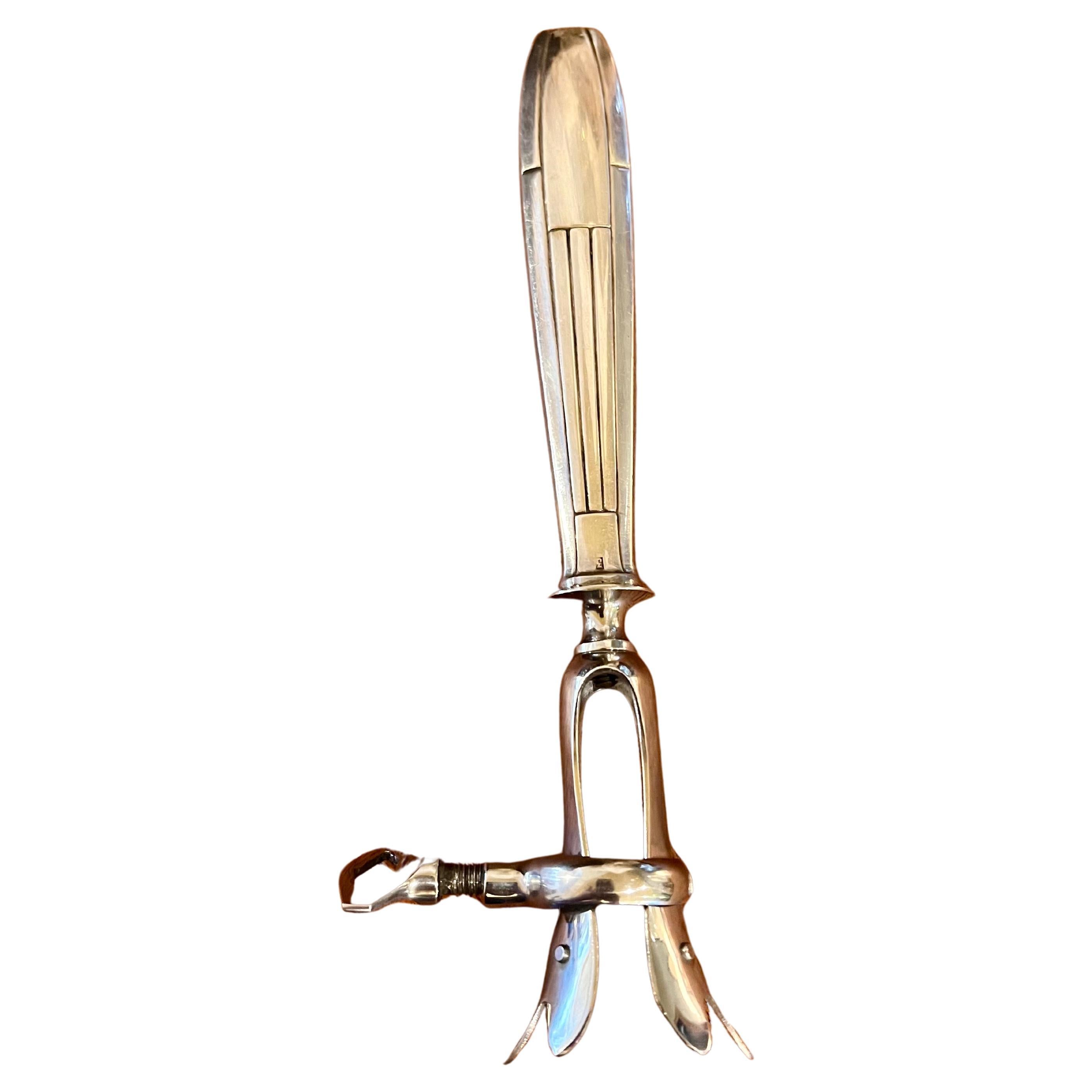 Antike Manche a Gigot d'Agneau Lammkeulenhalter von Apollo Frankreich 1900er Jahre im Angebot