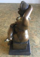 Donna figurativa in bronzo di Fernando Botero