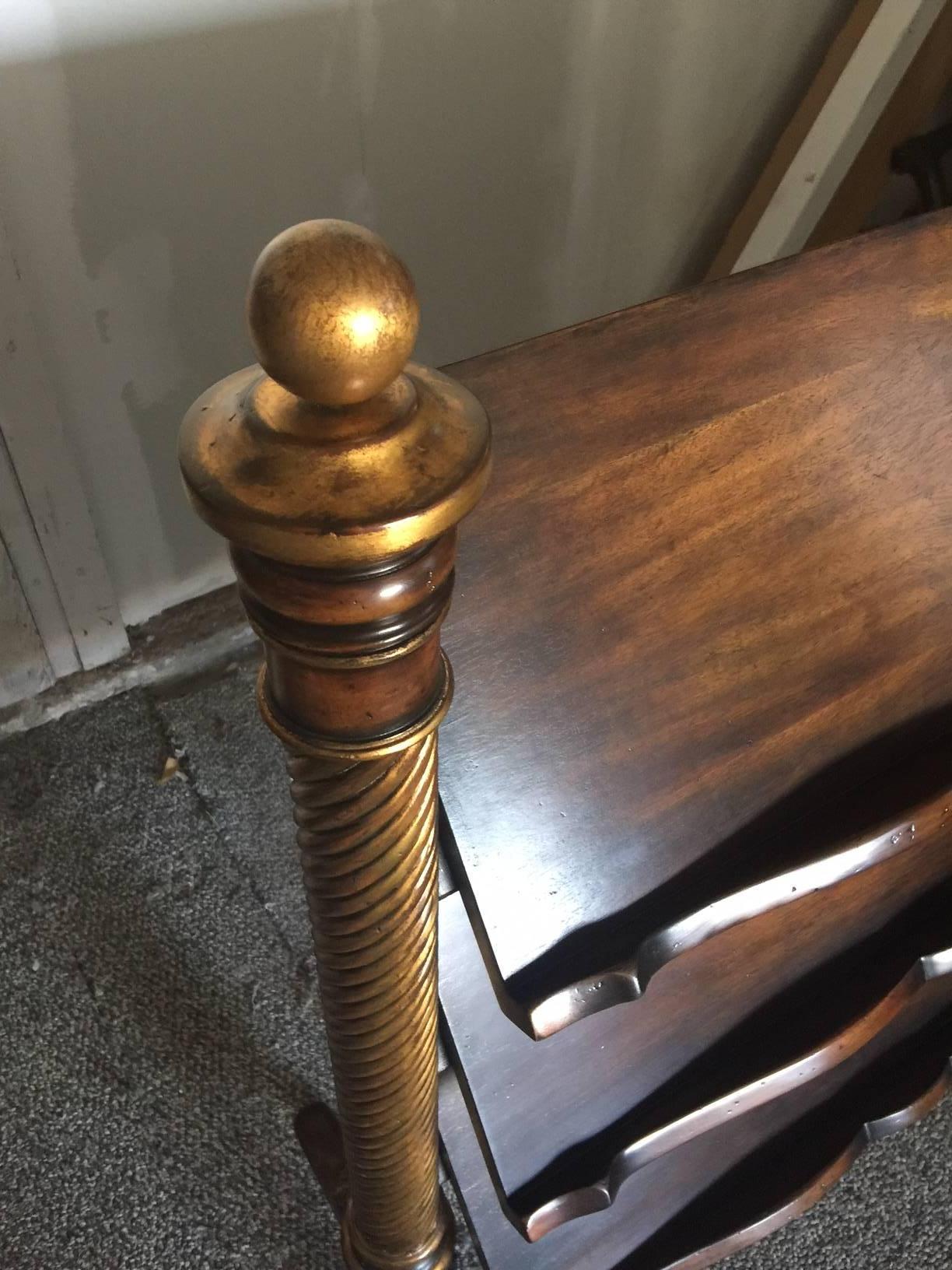 antique library cart