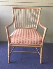 Prescott Bamboo Four Armchairs by McGuire