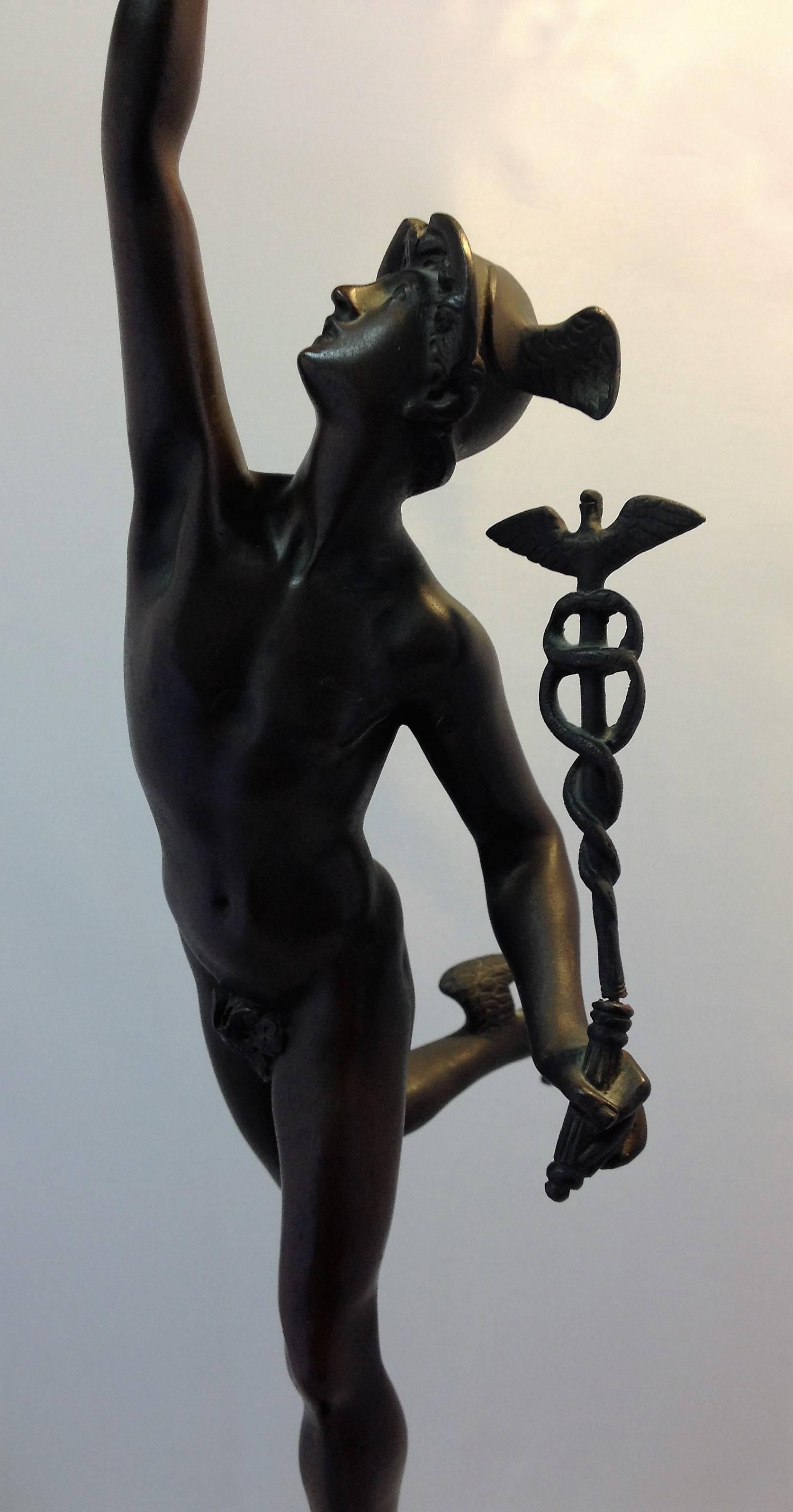19th Century Tiffany & Co. Bronze Renaissance Style Figure of Mercury 5