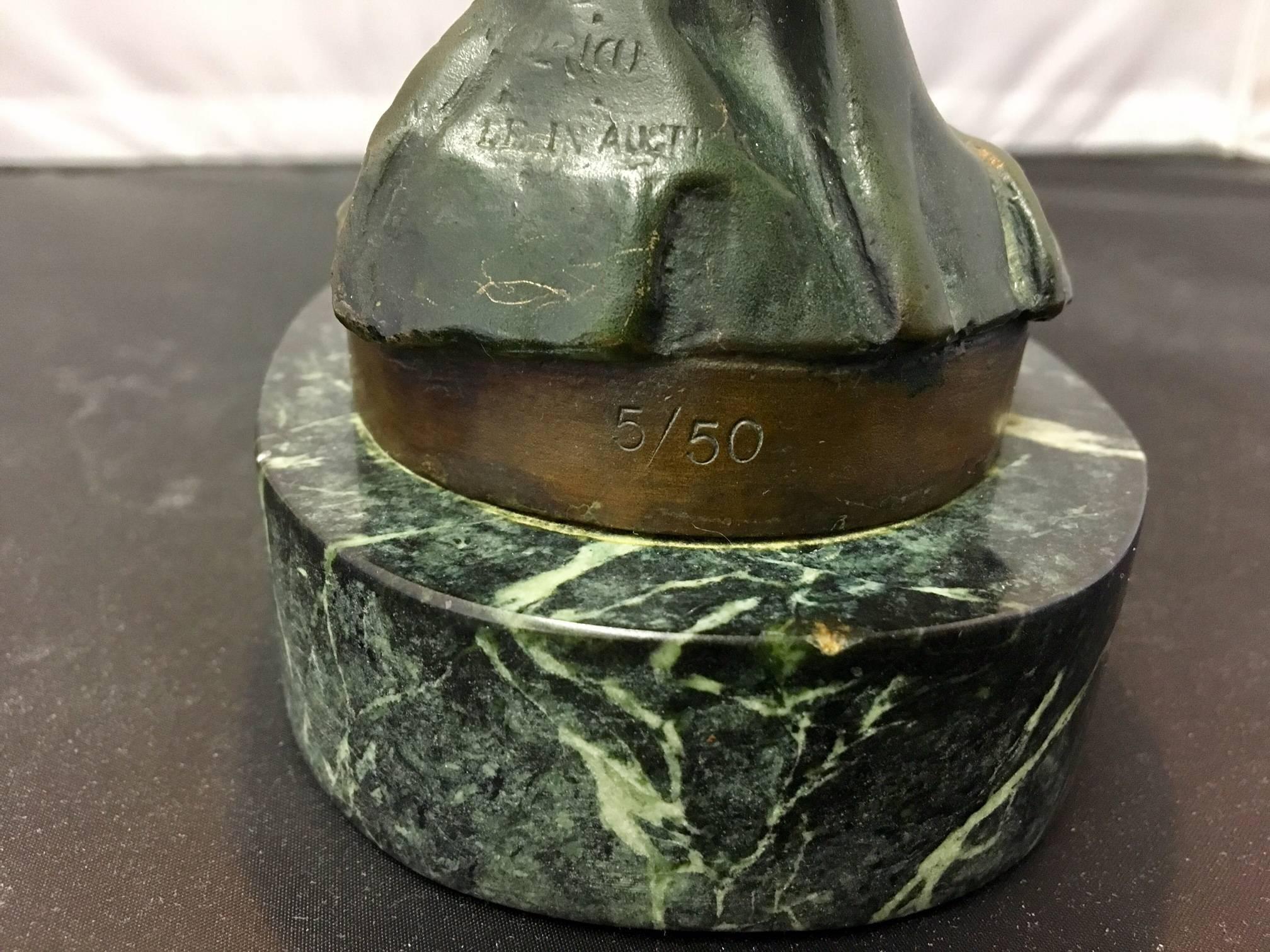 Wonderful Art Deco Bronze Statue D.H. Demetre Chiparus at 1stDibs