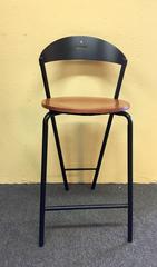 1980's Memphis Style Satz von vier italienischen postmodernen Barhockern von Fly Line