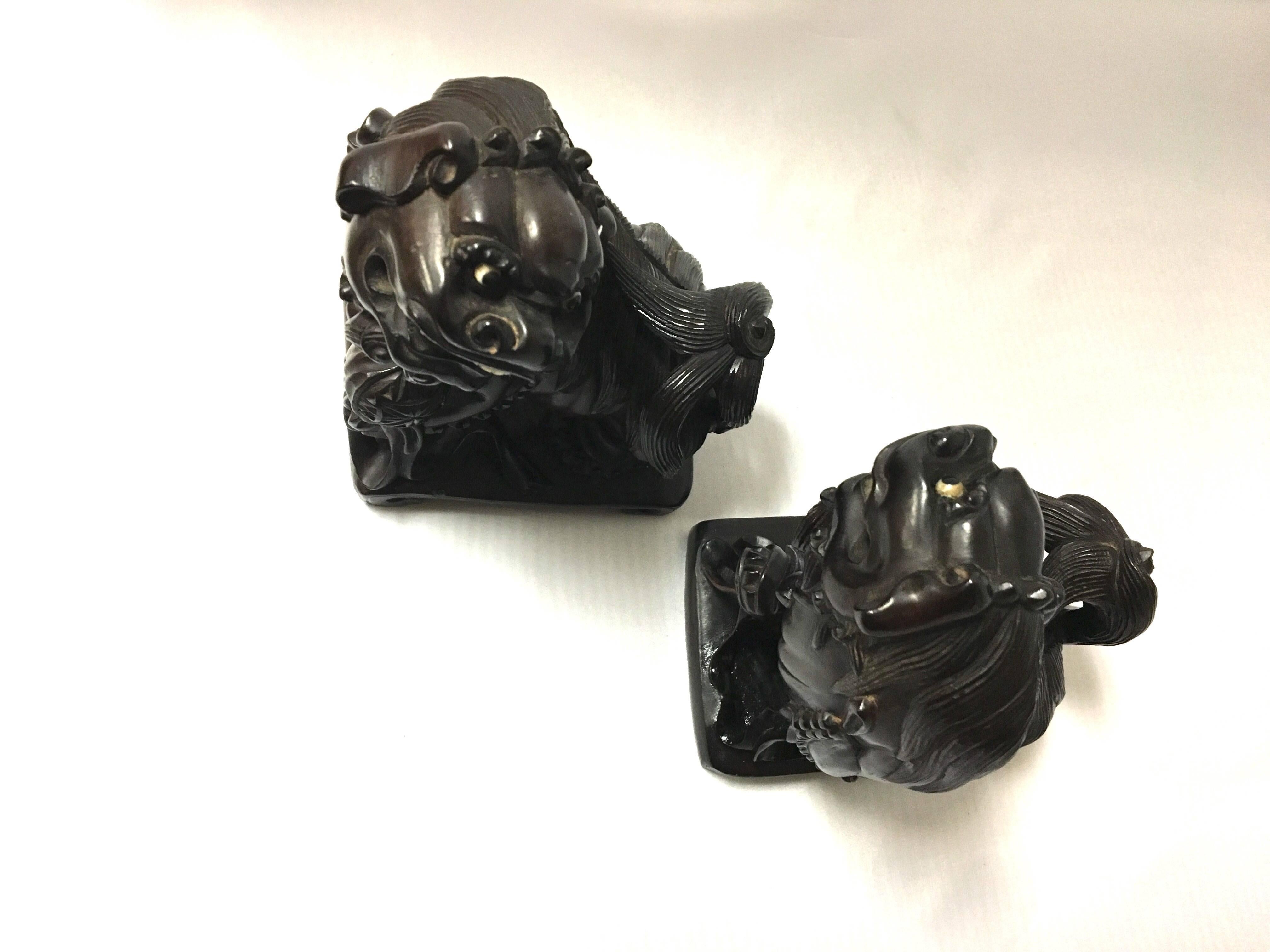 chinese lion bookends