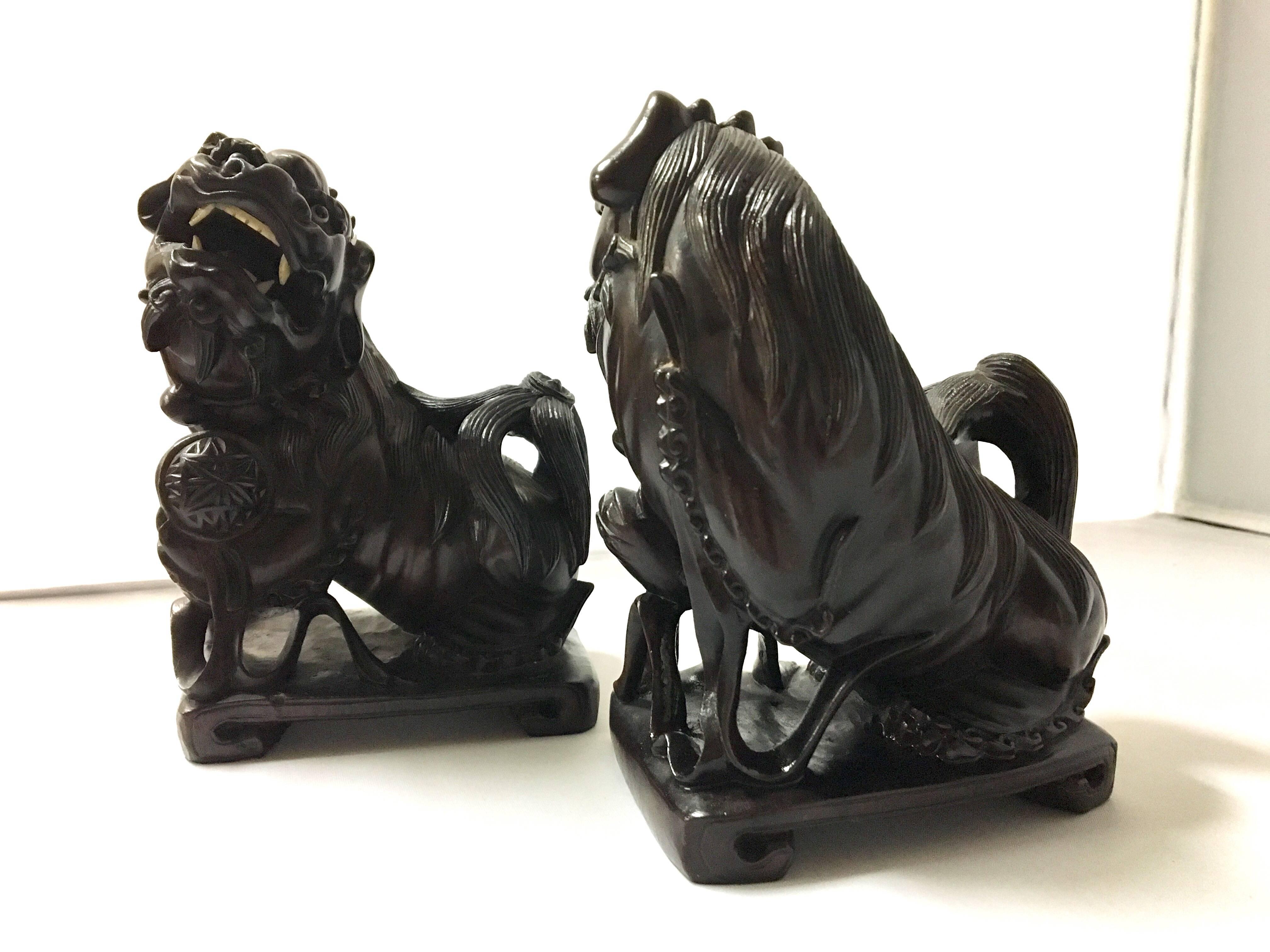 foo dog bookends
