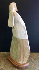 Impressive American Indian Navajo Alabaster Sculpture Signed by Oreland C. Joe
