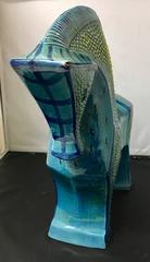 Massive Italian Trojan Horse Coin Saver or Sculpture in the Style of Bitossi