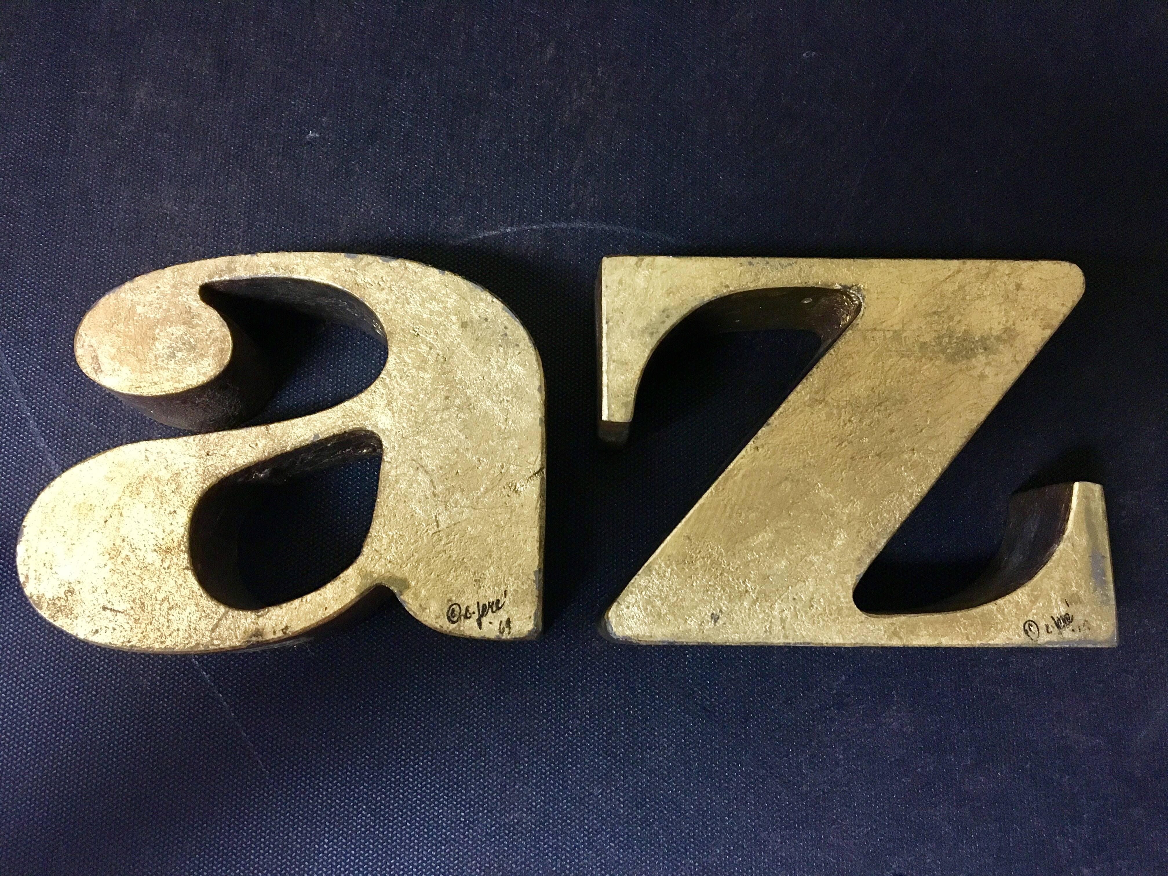 a to z bookends