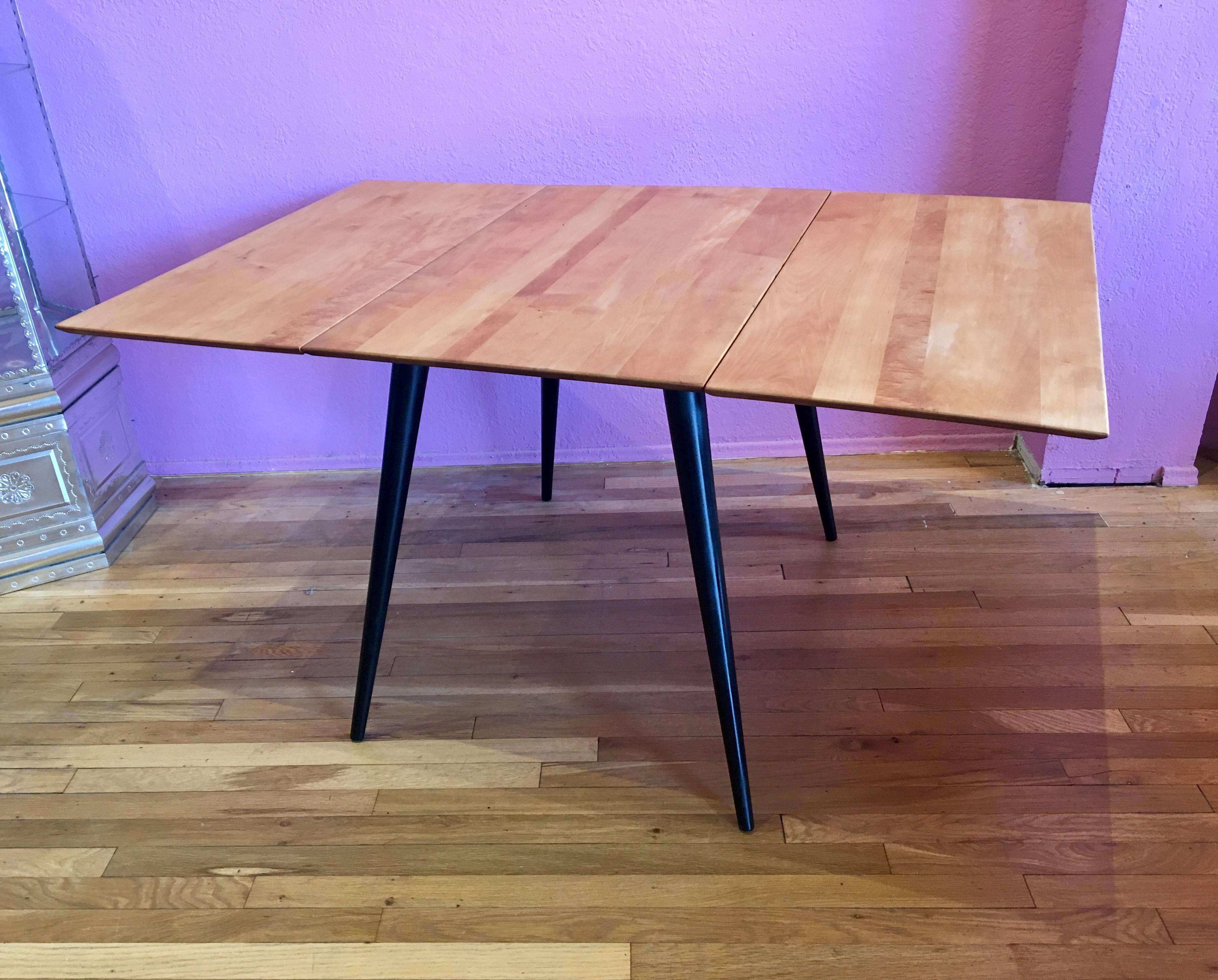 American Small Drop-Leaf Dining Table by Paul McCobb Planner Group