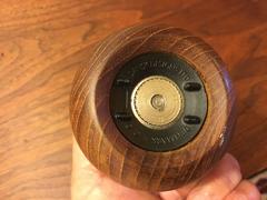 Danish Modern Solid Teak Salt and Peppermill Designed by Quistgaard for Dansk
