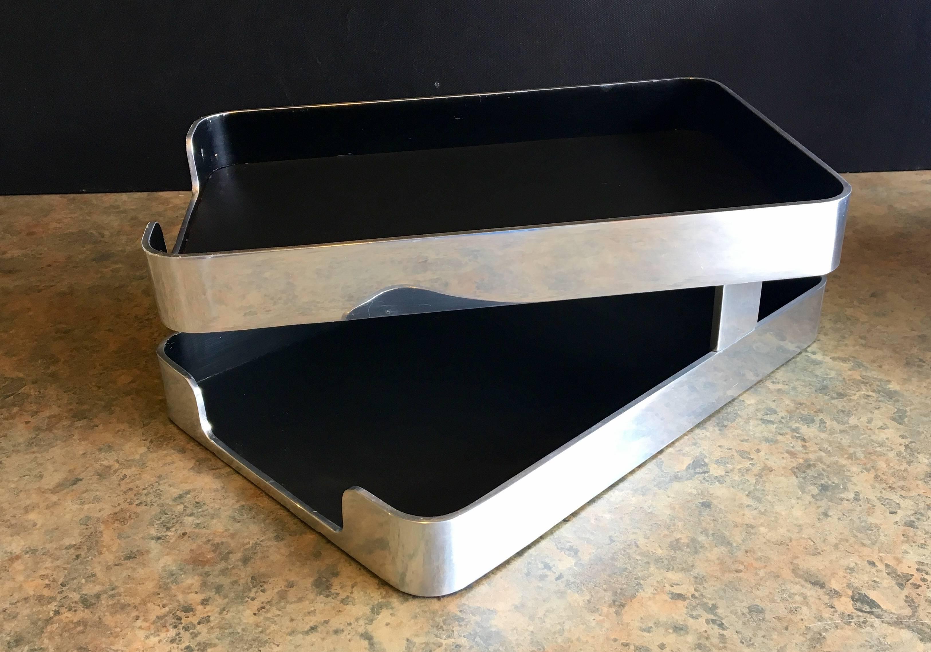 metal letter tray