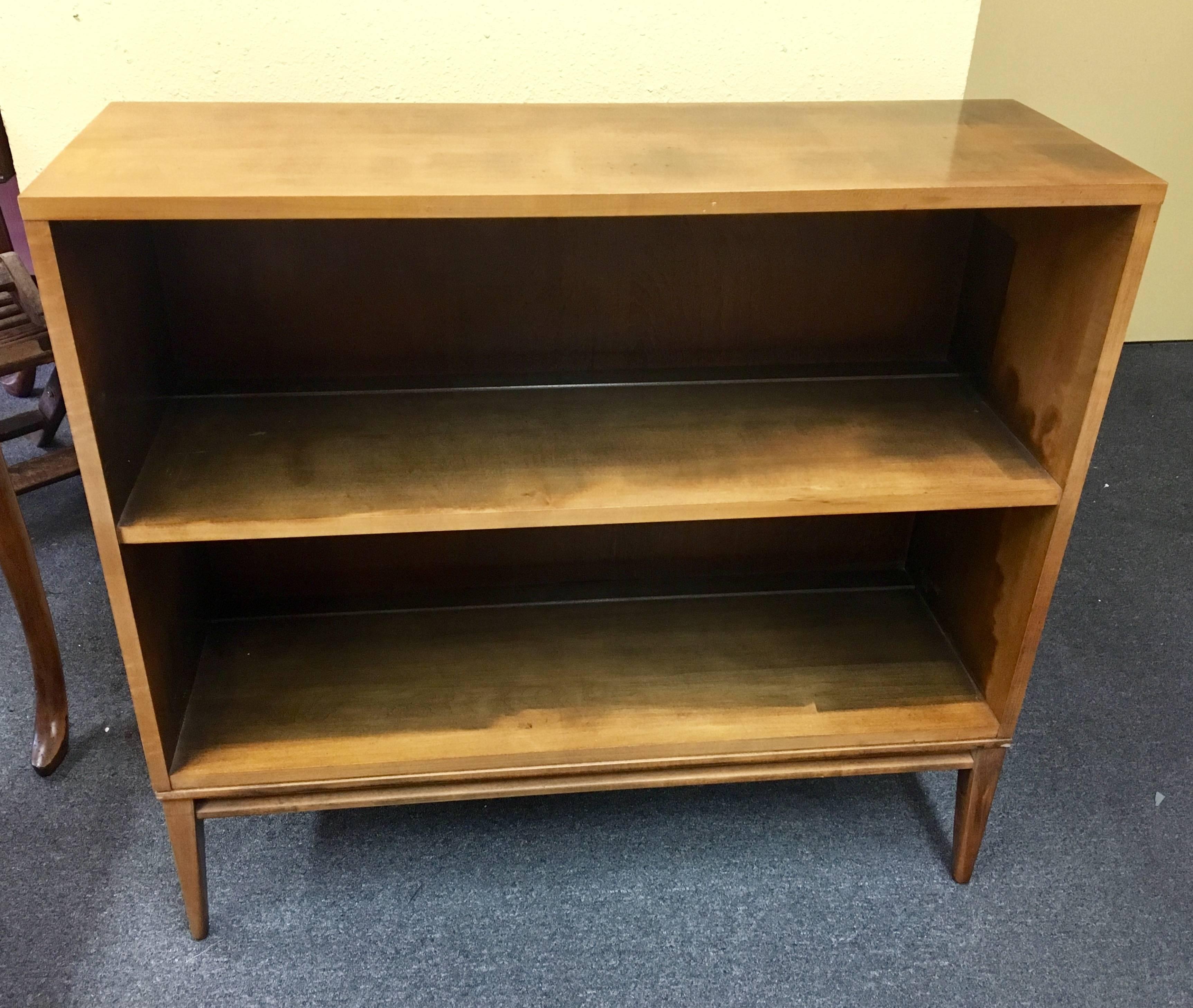 American Pair of Solid Wood Bookcases by Paul McCobb Planner Group