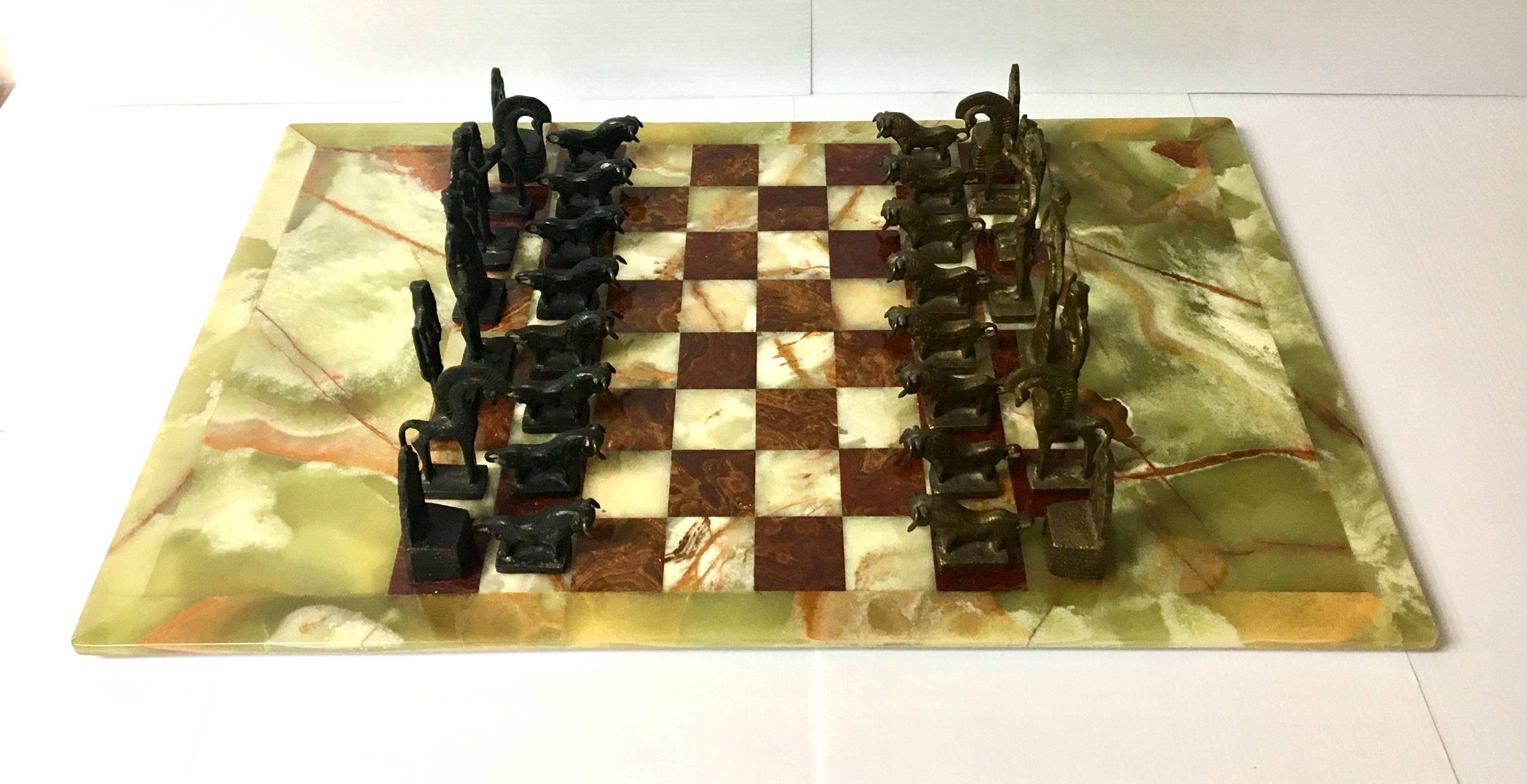 onyx chess board