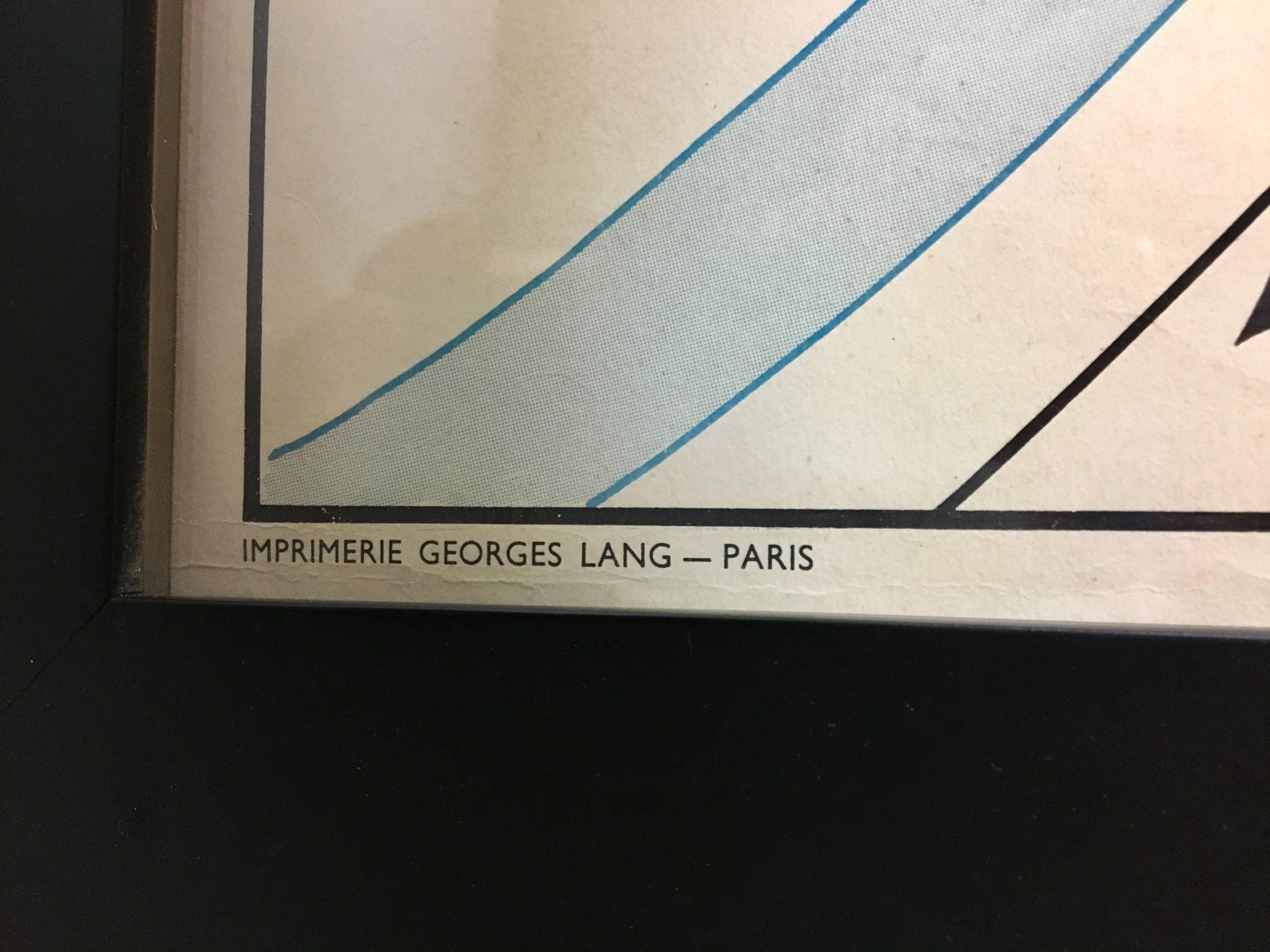 vintage paris metro map