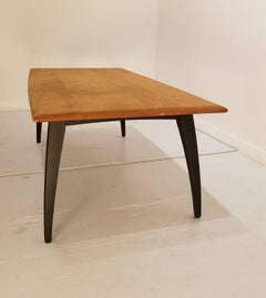 Mid-Century Modern Solid Wood Coffee Table