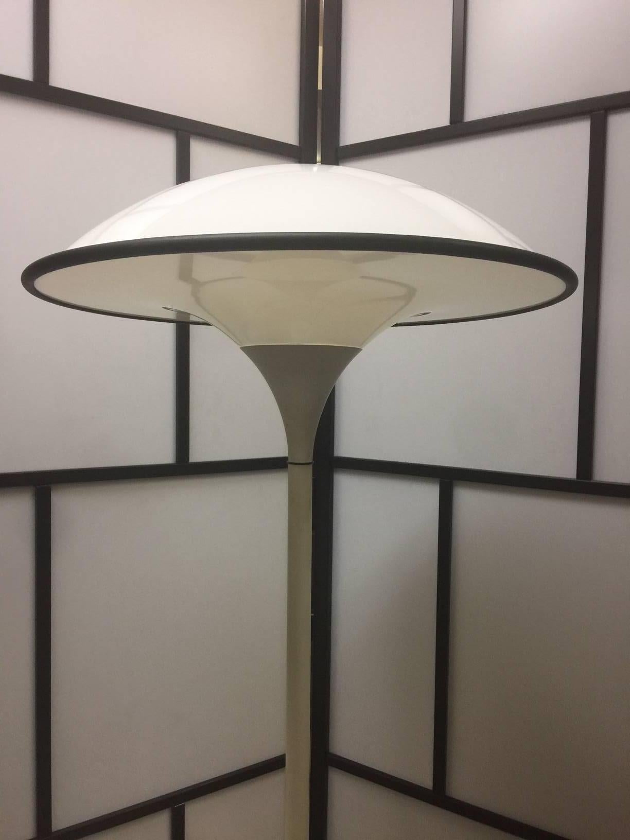 20th Century Midcentury Space Age Saucer Floor Lamp by Fog & Mørup