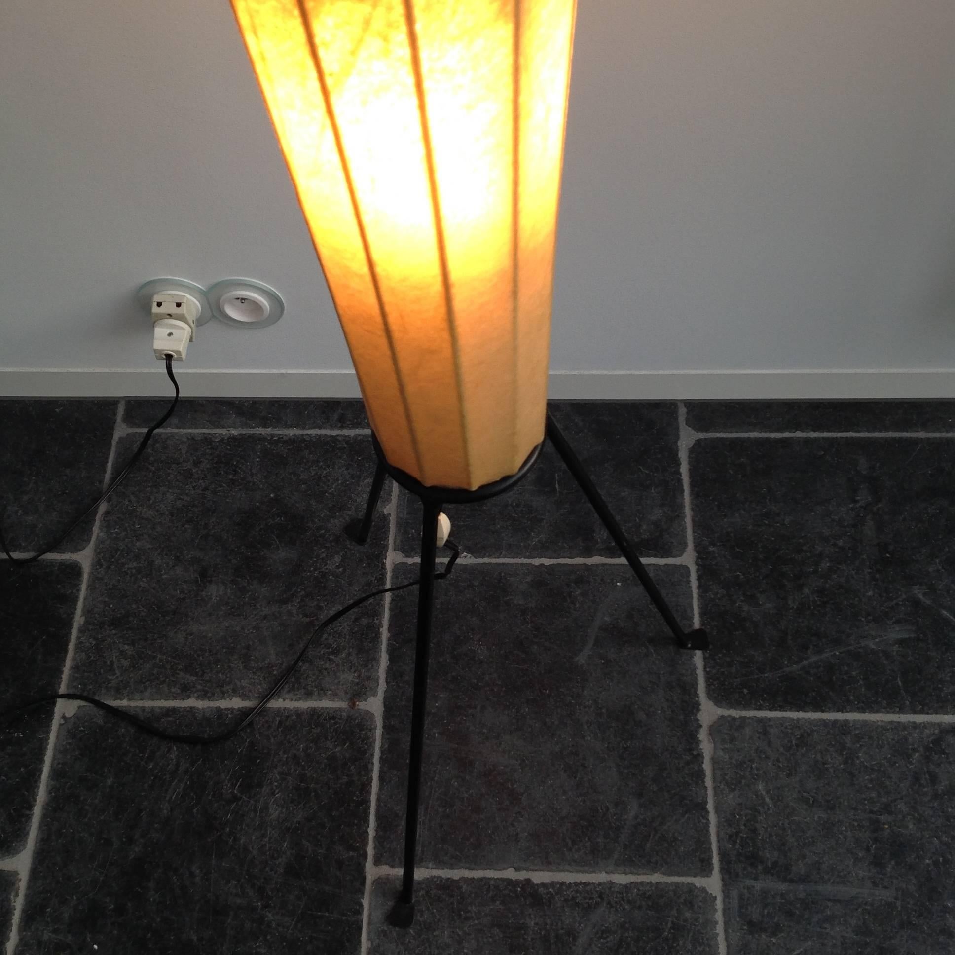 Dutch First Edition H. Klingle Lugano Floor Lamp for Artimeta, 1957 For Sale