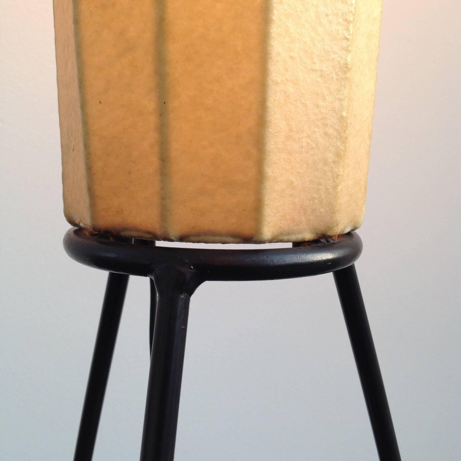 Lacquered First Edition H. Klingle Lugano Floor Lamp for Artimeta, 1957 For Sale