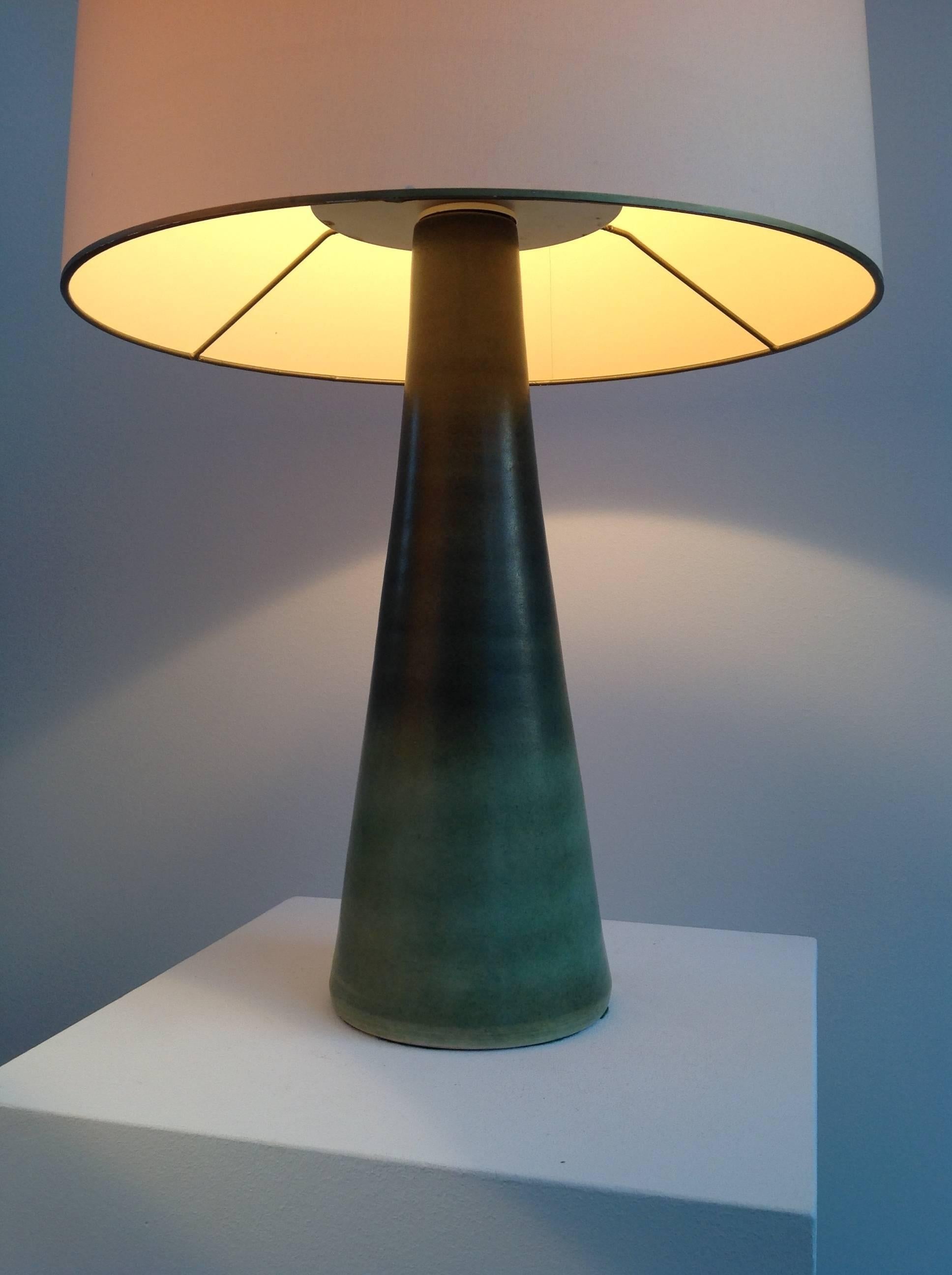 Dutch Beautiful and Rare Ceramic Lamps by RAAK Amsterdam, Anno, 1960