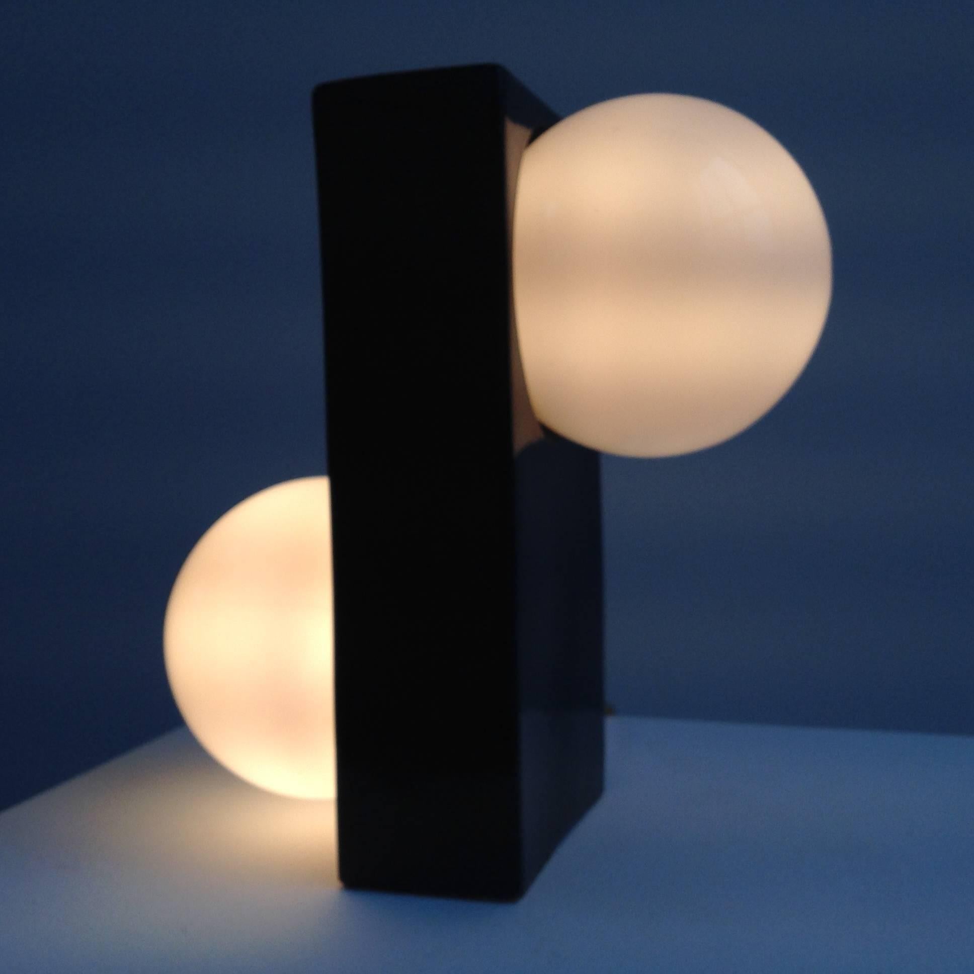 Simple Lovely Ceramic Lamp, circa 1960 In Excellent Condition In Brussels, BE