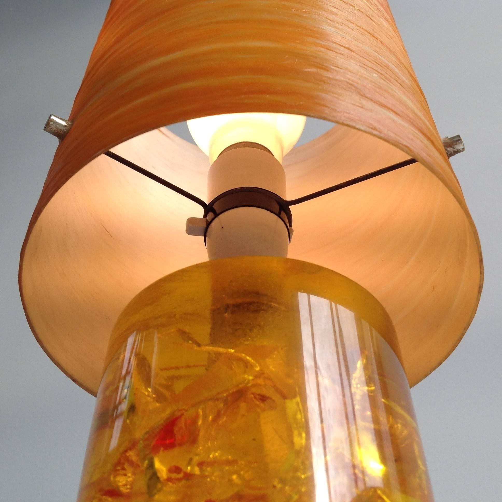 Beautiful French Desk Lamp with Nice Warm Effect, Anno 1964 In Excellent Condition In Brussels, BE