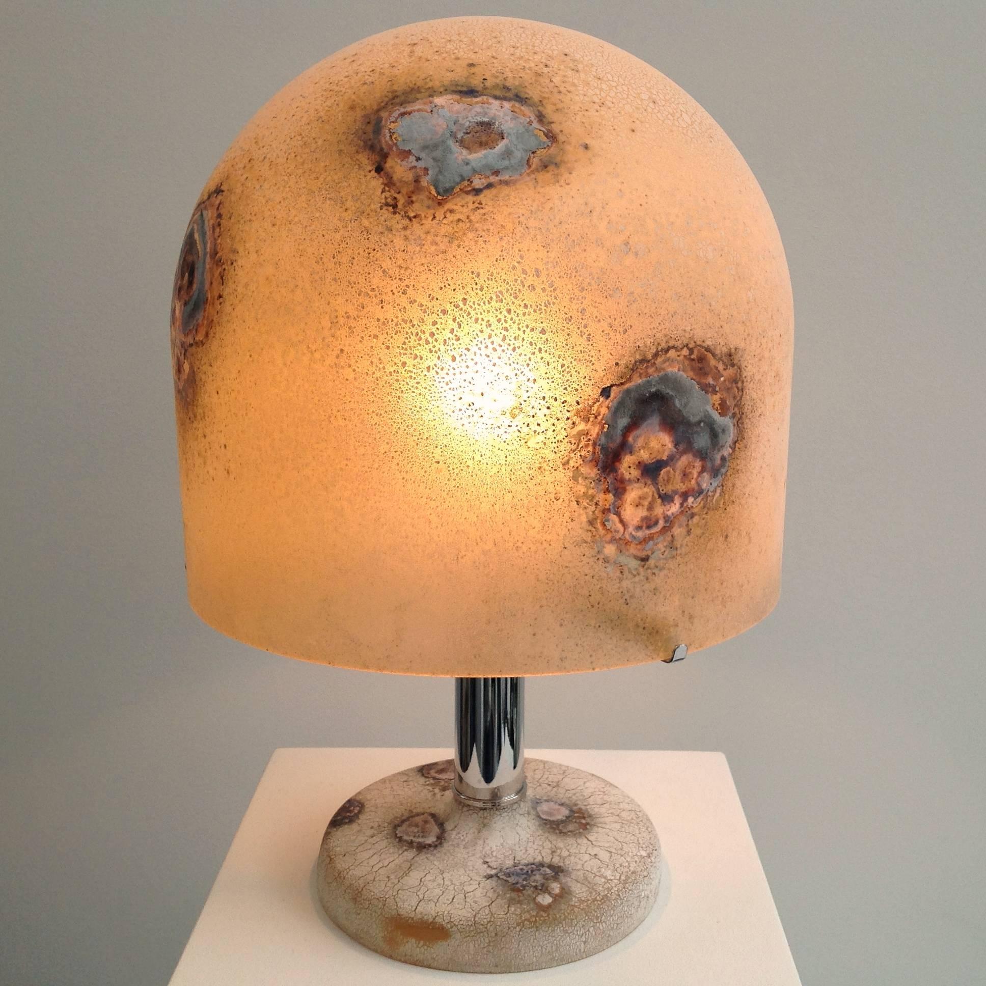 Old Stock, New Medusa Table Lamp by Alfredo Barbini, Anno, 1964 In Excellent Condition For Sale In Brussels, BE