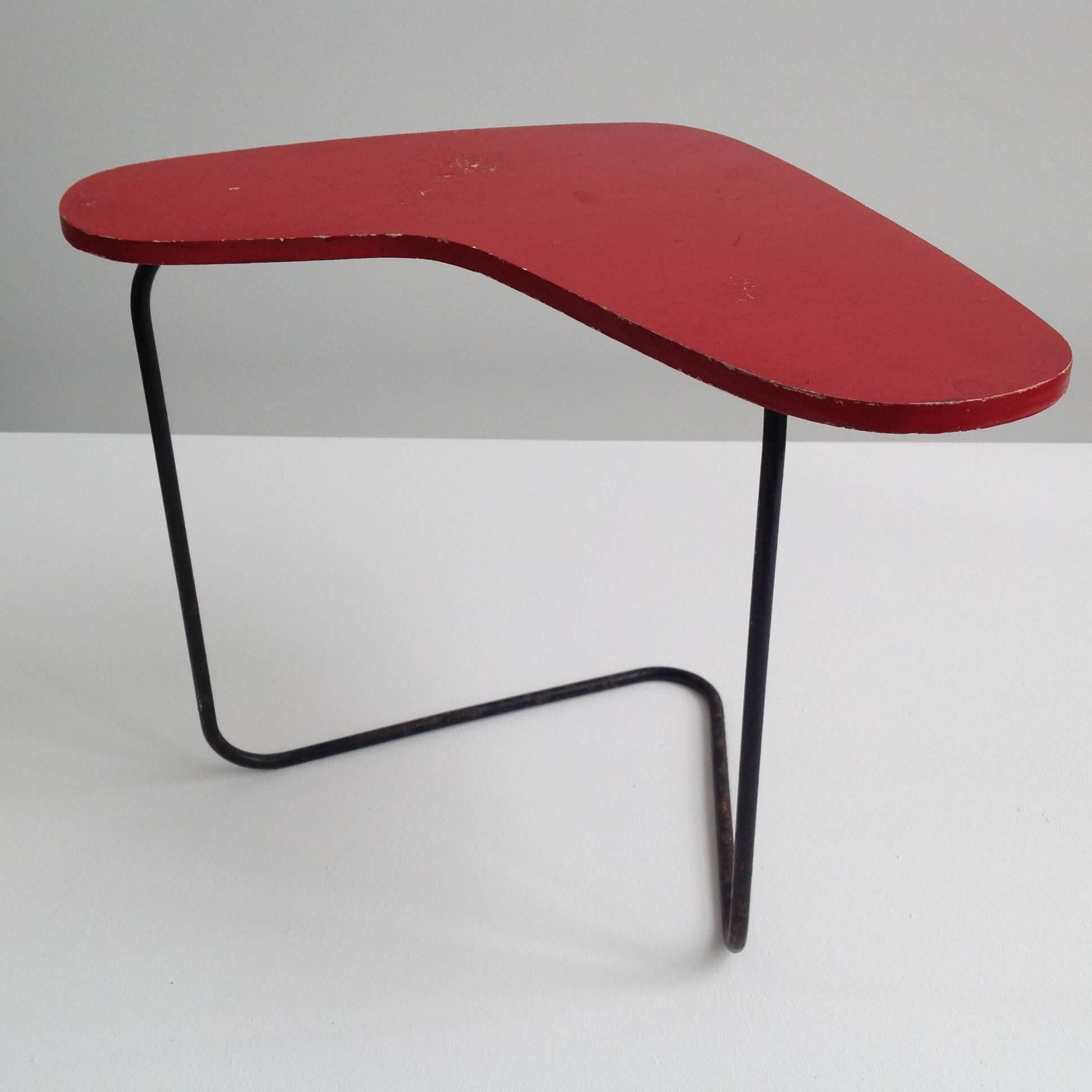 Mid-Century Modern Old First Edition of G1 Boomerang Table by Willy Van Der Meeren, 1954 For Sale