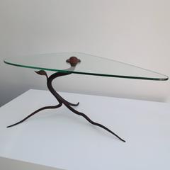 Piece Unique, Artwork Wrought Iron Table, 1960