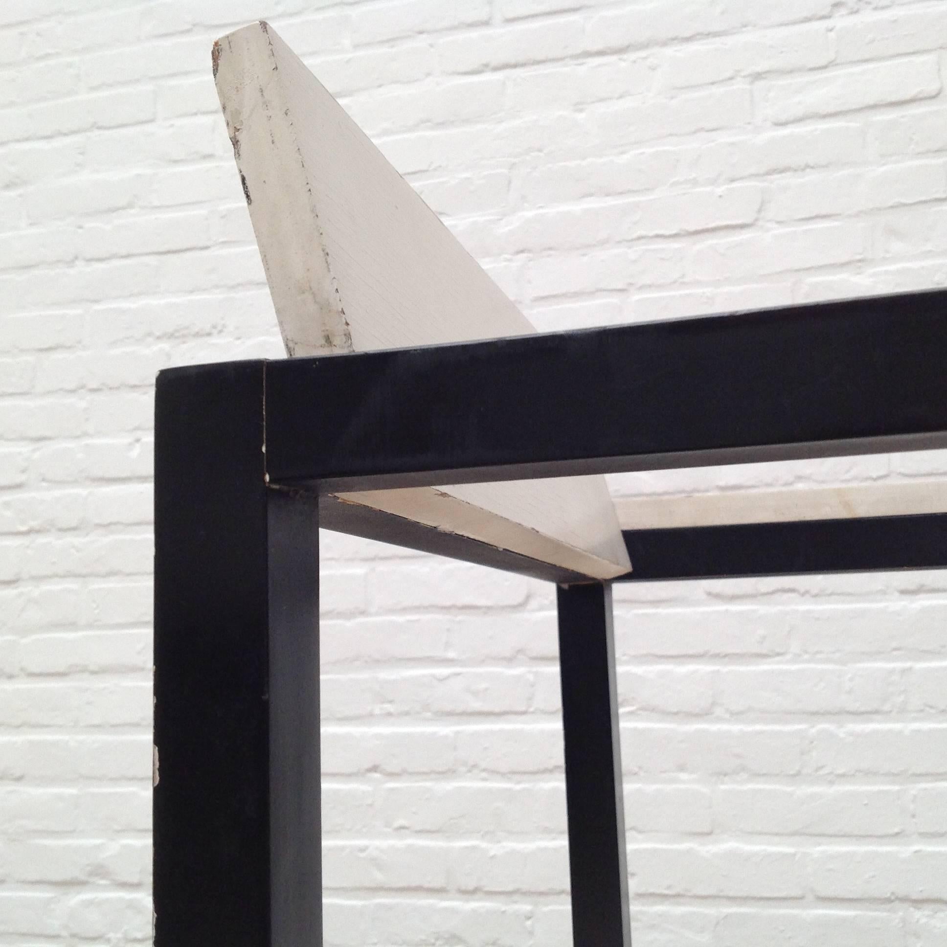 Mid-20th Century Very Rare and Unknown One-Off Chair by Gerrit Rietveld For Sale