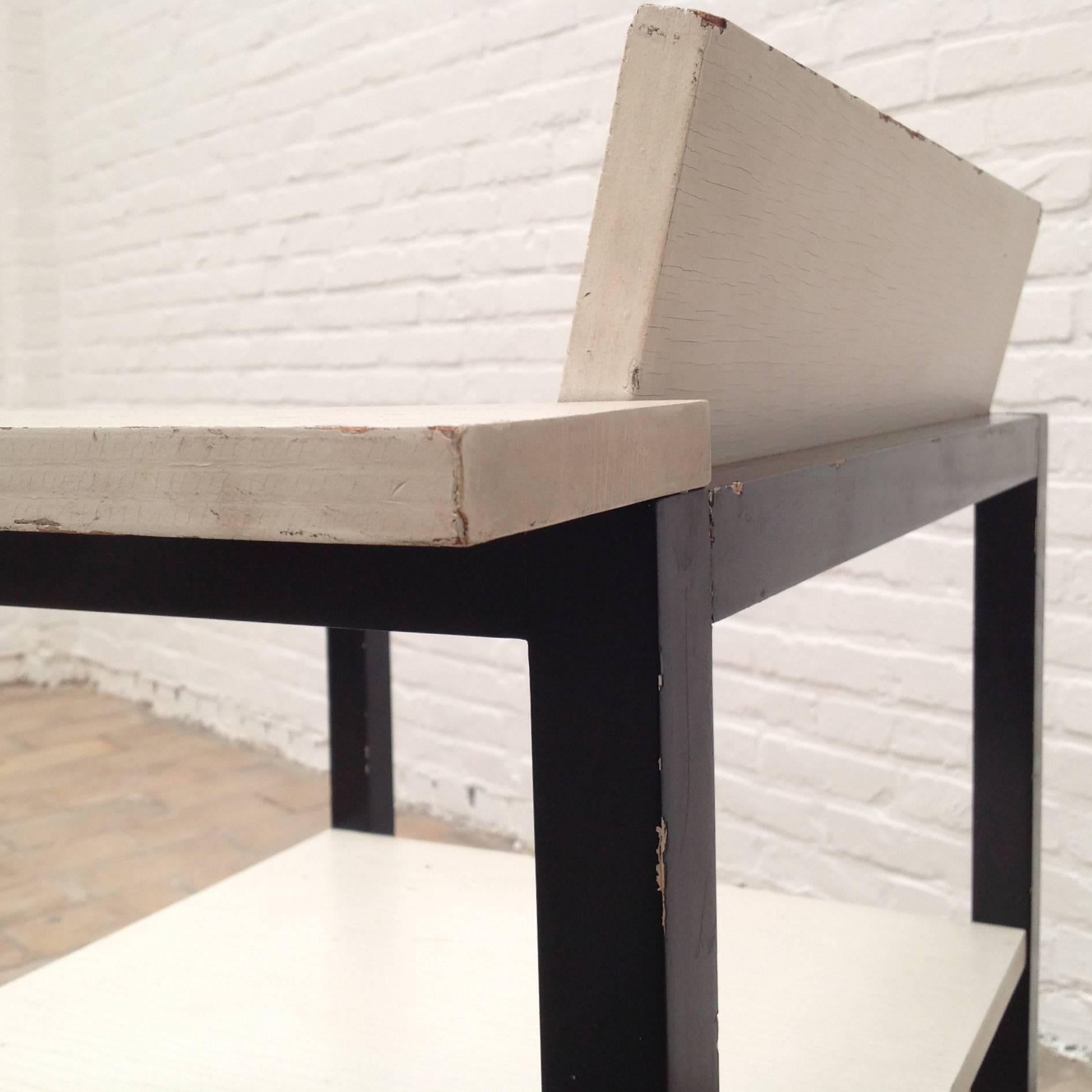 Very Rare and Unknown One-Off Chair by Gerrit Rietveld For Sale 1