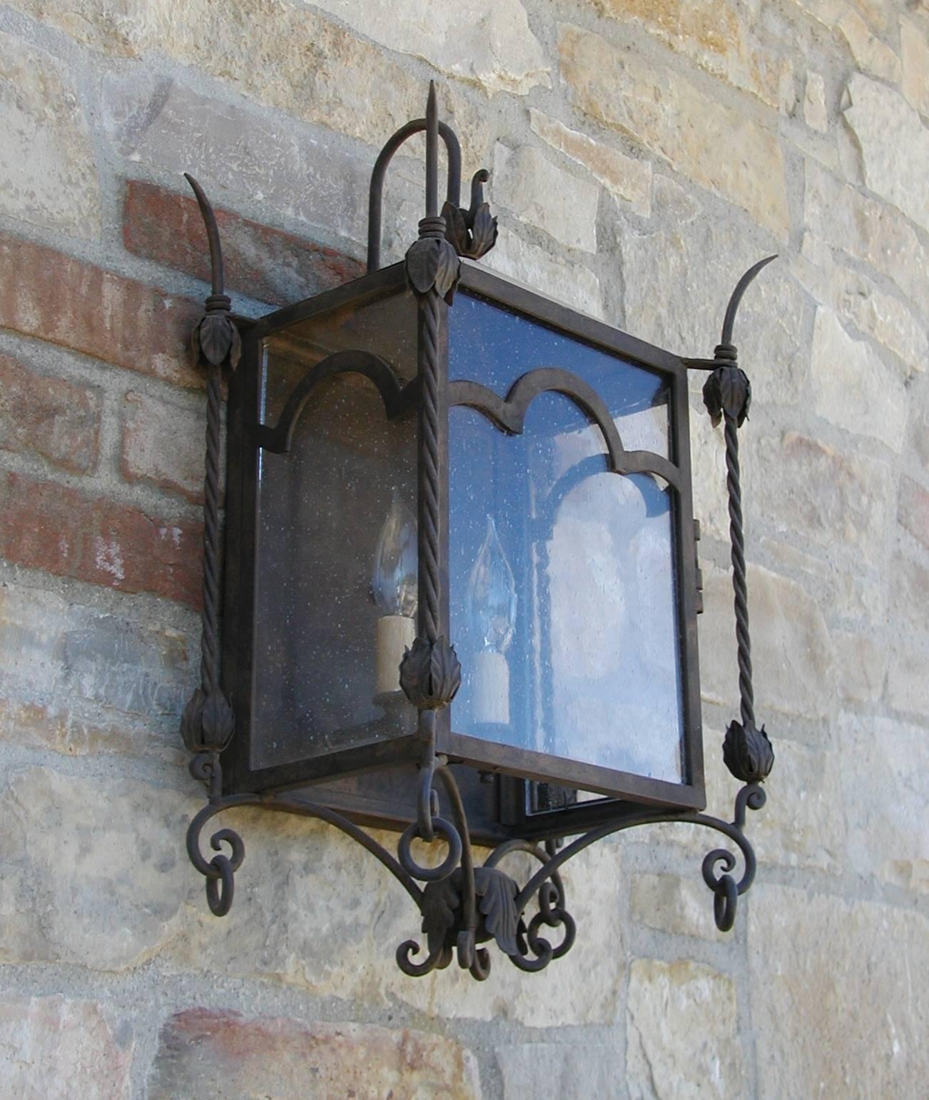 American Italian Style Exterior Wall Mount For Sale