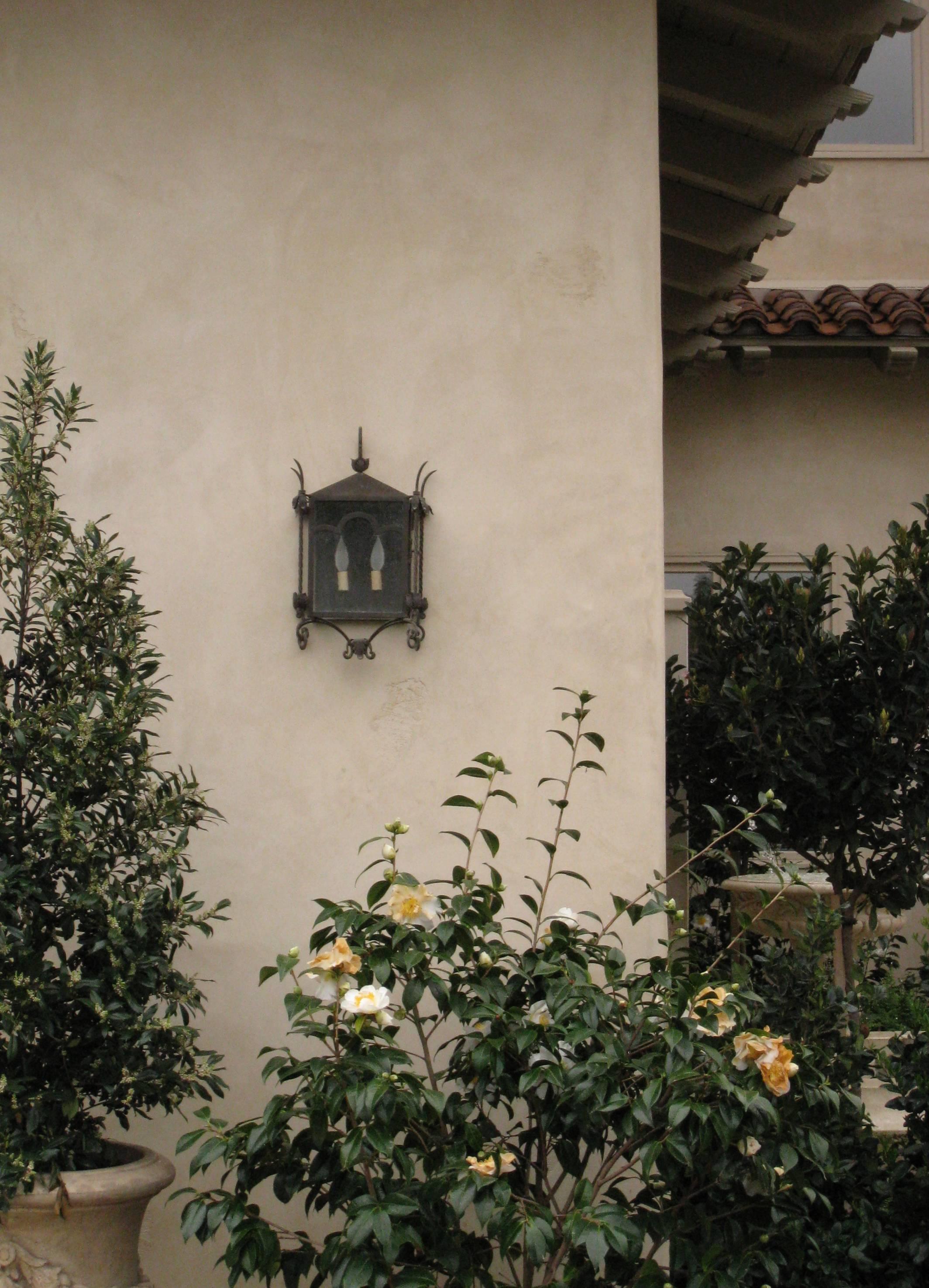 Contemporary Italian Style Exterior Wall Mount For Sale