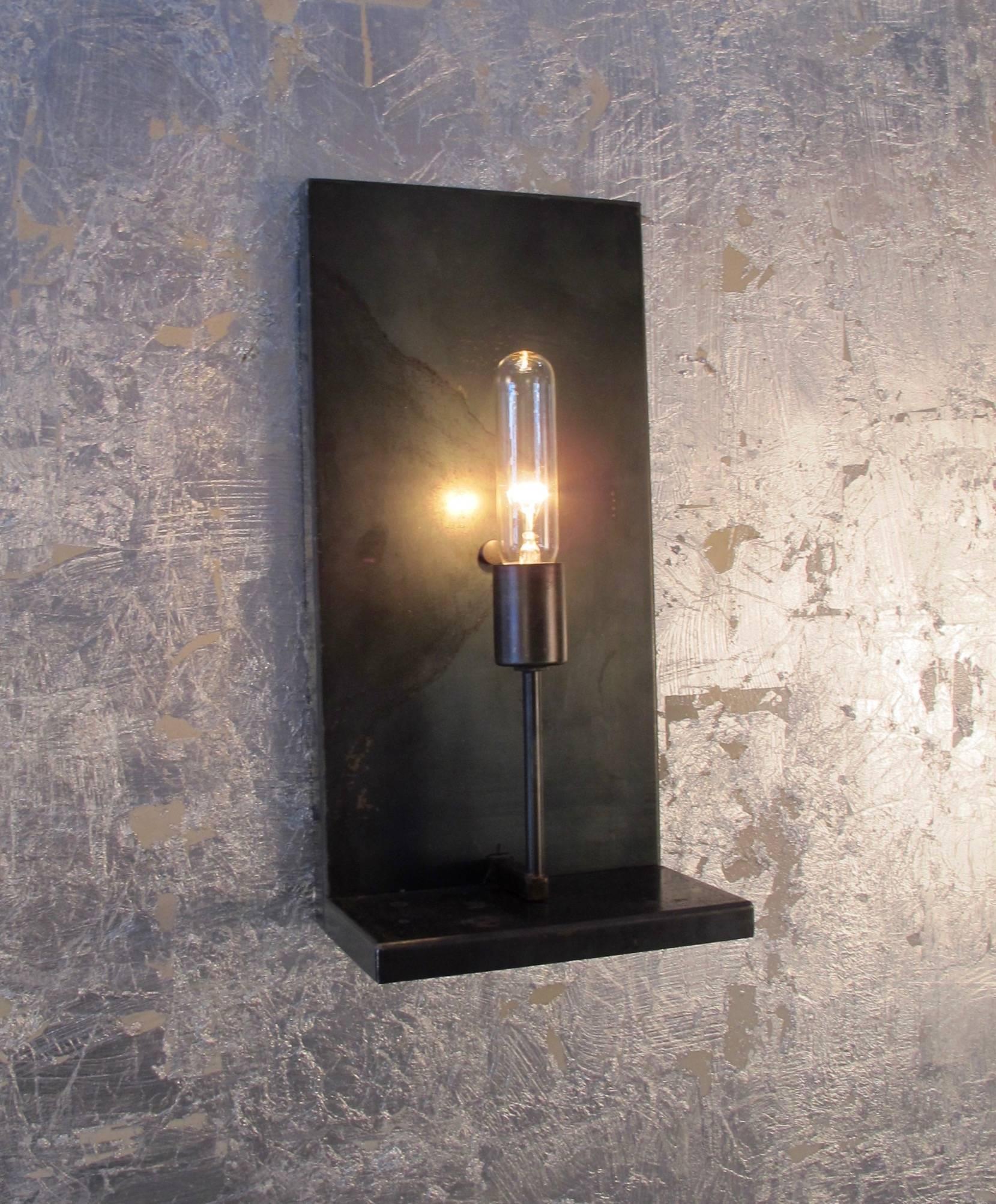 Industrial Wall Sconce In Excellent Condition In Encinitas, CA