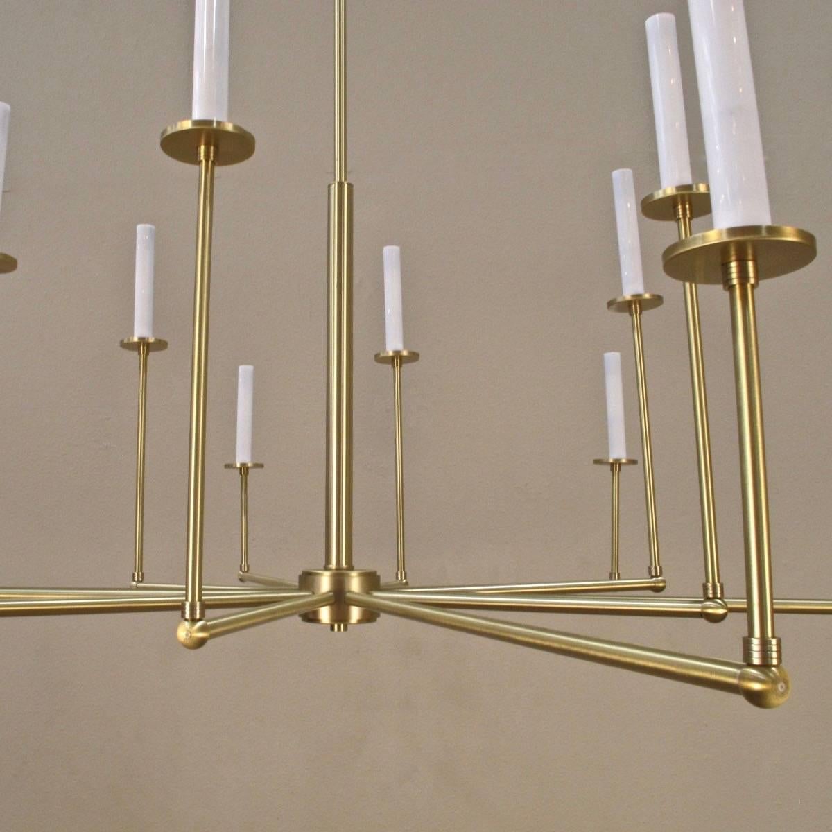 brass candelabra chandelier
