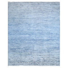 Jaipur Rugs 8x10 Feet Hand knotted Carpet Wool Modern Blue Rug