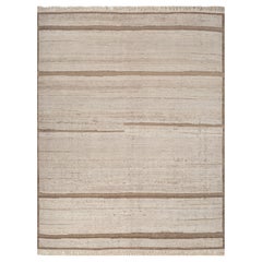 Jaipur Rugs 8x10 Piedi Tappeto annodato a mano in lana moderno avorio