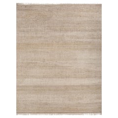 Jaipur Rugs 8x10 Piedi Tappeto annodato a mano in lana moderno avorio