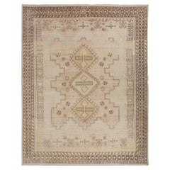 Jaipur Rugs 8x10 Piedi Tappeto annodato a mano in lana moderno avorio