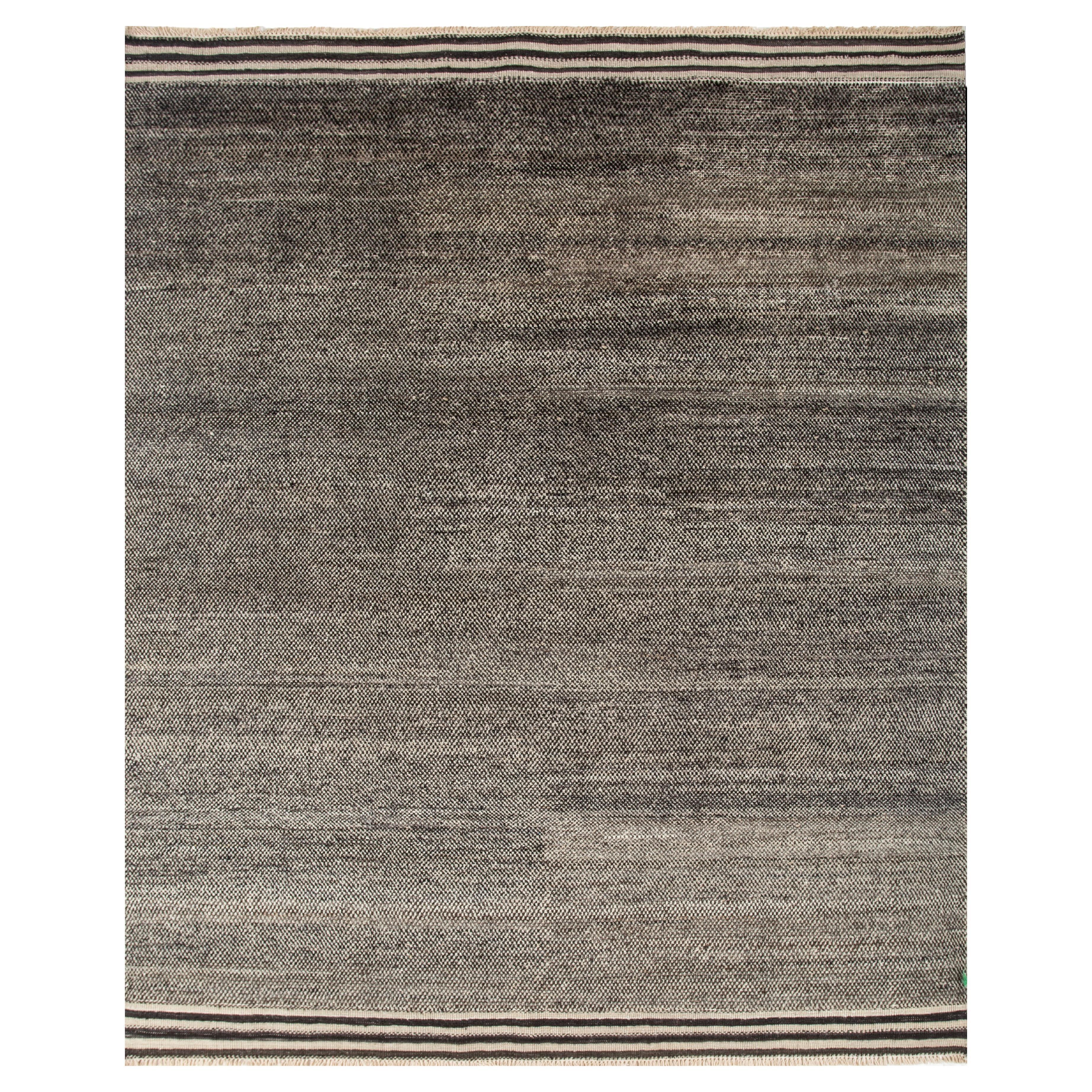 Jaipur Rugs 8x10 Piedi Tappeto annodato a mano in lana Tappeto moderno blu