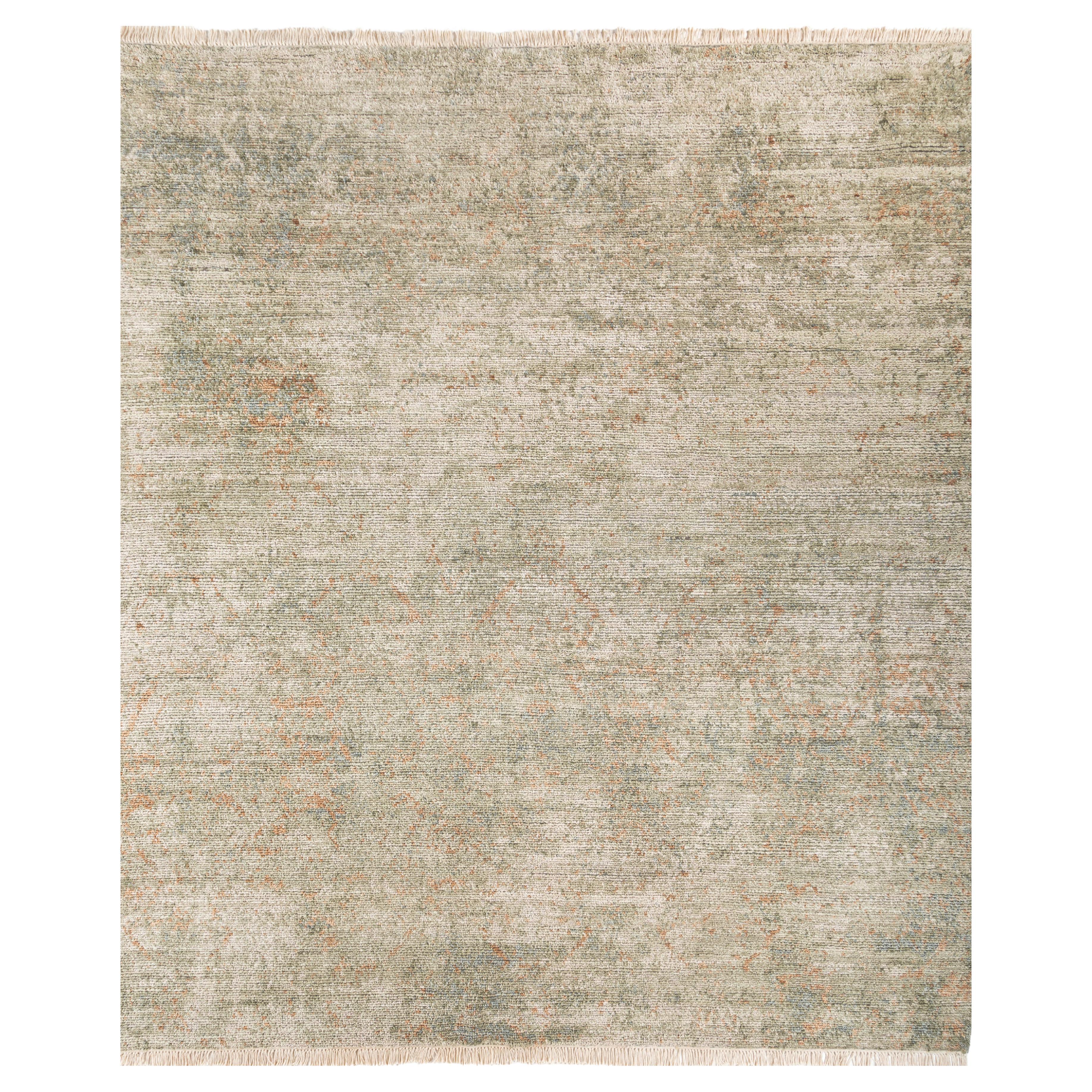 Jaipur Rugs 8x10 Feet Hand geknüpft Teppich Wolle Modern Elfenbein Teppiche