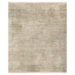 Jaipur Rugs 8x10 Feet Hand geknüpft Teppich Wolle Modern Elfenbein Teppiche