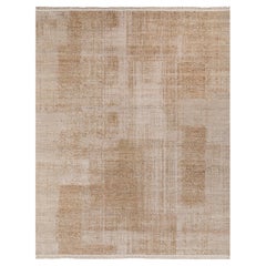 Jaipur Rugs 8x10 Piedi Tappeto annodato a mano in lana moderno avorio