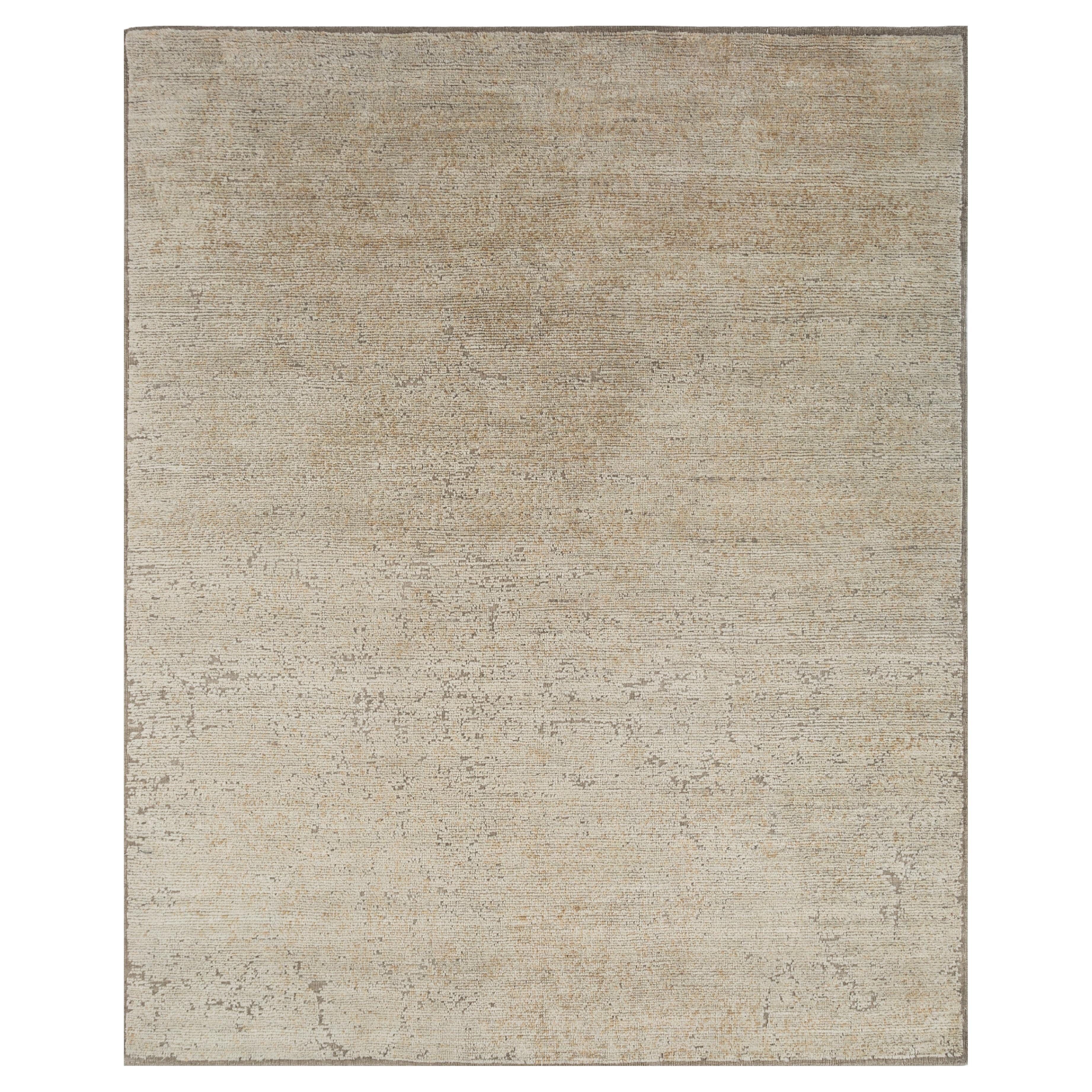 Jaipur Rugs 8x10 Feet Hand geknüpft Teppich Wolle Modern Beige Und Braun Teppich