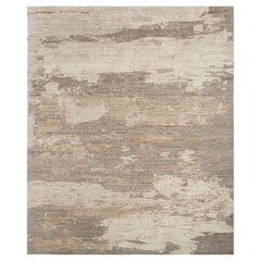 Jaipur Rugs 8x10 Feet Hand geknüpft Teppich Wolle Modern Beige Und Braun Teppich