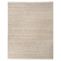 Jaipur Rugs 8x10 Piedi Tappeto annodato a mano in lana moderno avorio