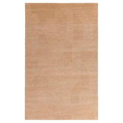 Jaipur Rugs 5x8 Feet Hand geknüpft Teppich Wolle modern Gold Rug