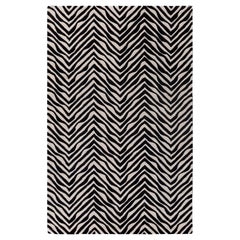 Jaipur Teppiche 4x6 Füße Hand getuftet Teppich Wolle Modern Grau Und Schwarz Teppich