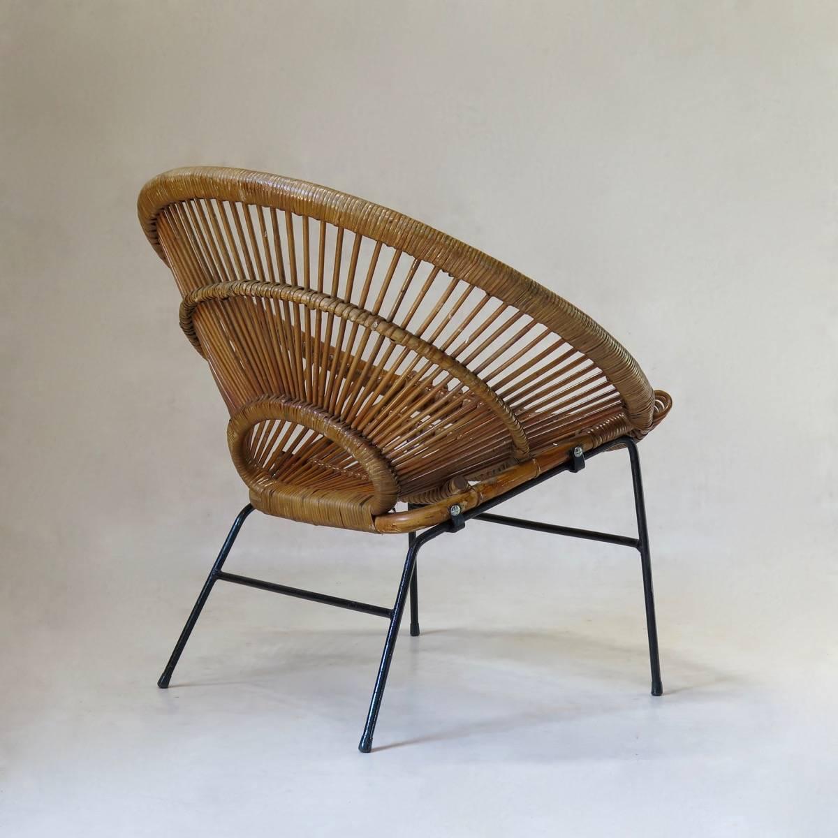 20th Century Four Lounge Chairs Attributed to Janine Abraham & Dirk Jan Rol, France, 1960s