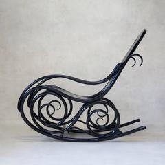 Bentwood Rocking Chair Attributed to Thonet, Early 20th Century